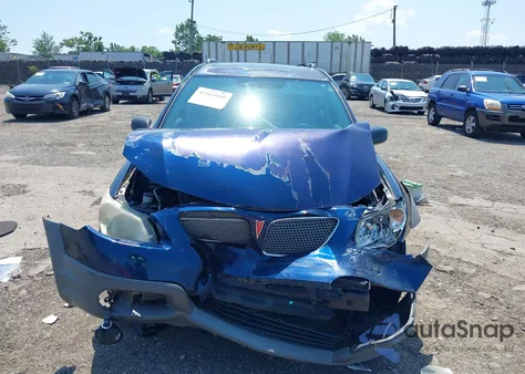 2005 Pontiac Vibe z USA, uszkodzony, nr VIN 5Y2SL63845Z439189